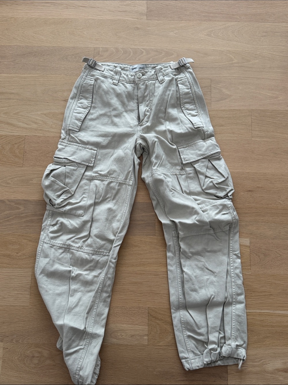 TNA Women's Cargo Pants in Light Beige